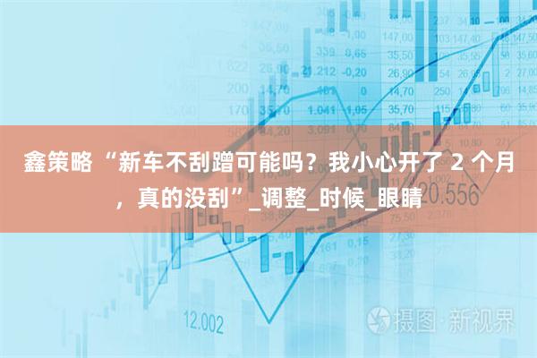 鑫策略 “新车不刮蹭可能吗？我小心开了 2 个月，真的没刮”_调整_时候_眼睛