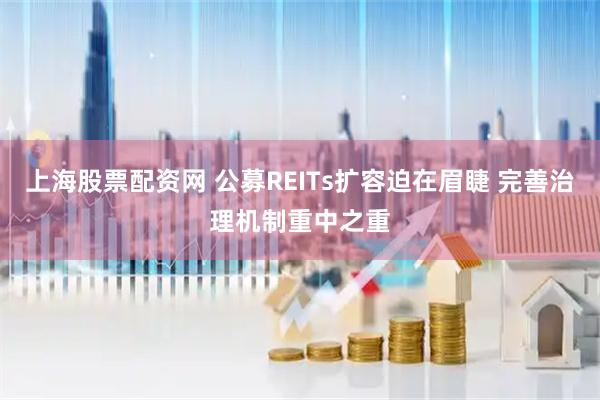 上海股票配资网 公募REITs扩容迫在眉睫 完善治理机制重中之重